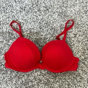 Victoria's Secret Red Bikini Top